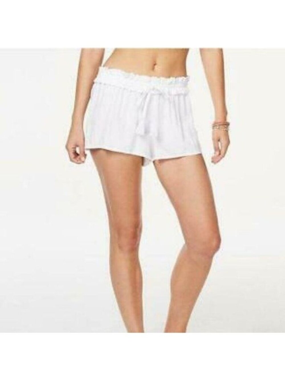 California Waves Olive Swim Cover-Up Shorts